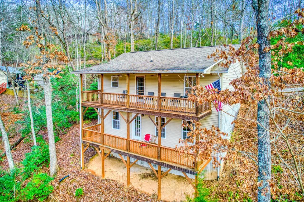 Trimont Mountain Cottage Franklin Exterior photo